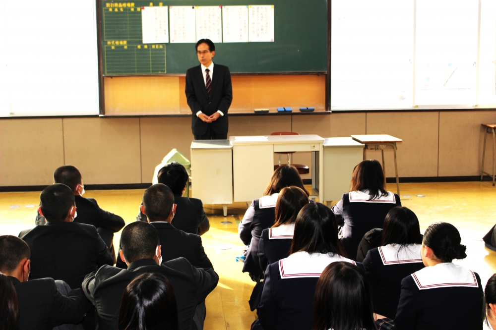 ２学期終業式
