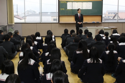 ３学期始業式