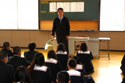 ２学期終業式